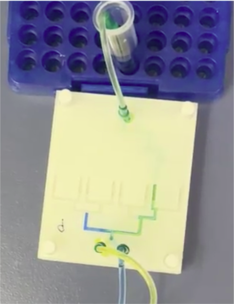 Titration Experiment on MultiLamination Chip