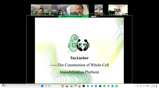Figure 18: An online meeting with municipal officials in US