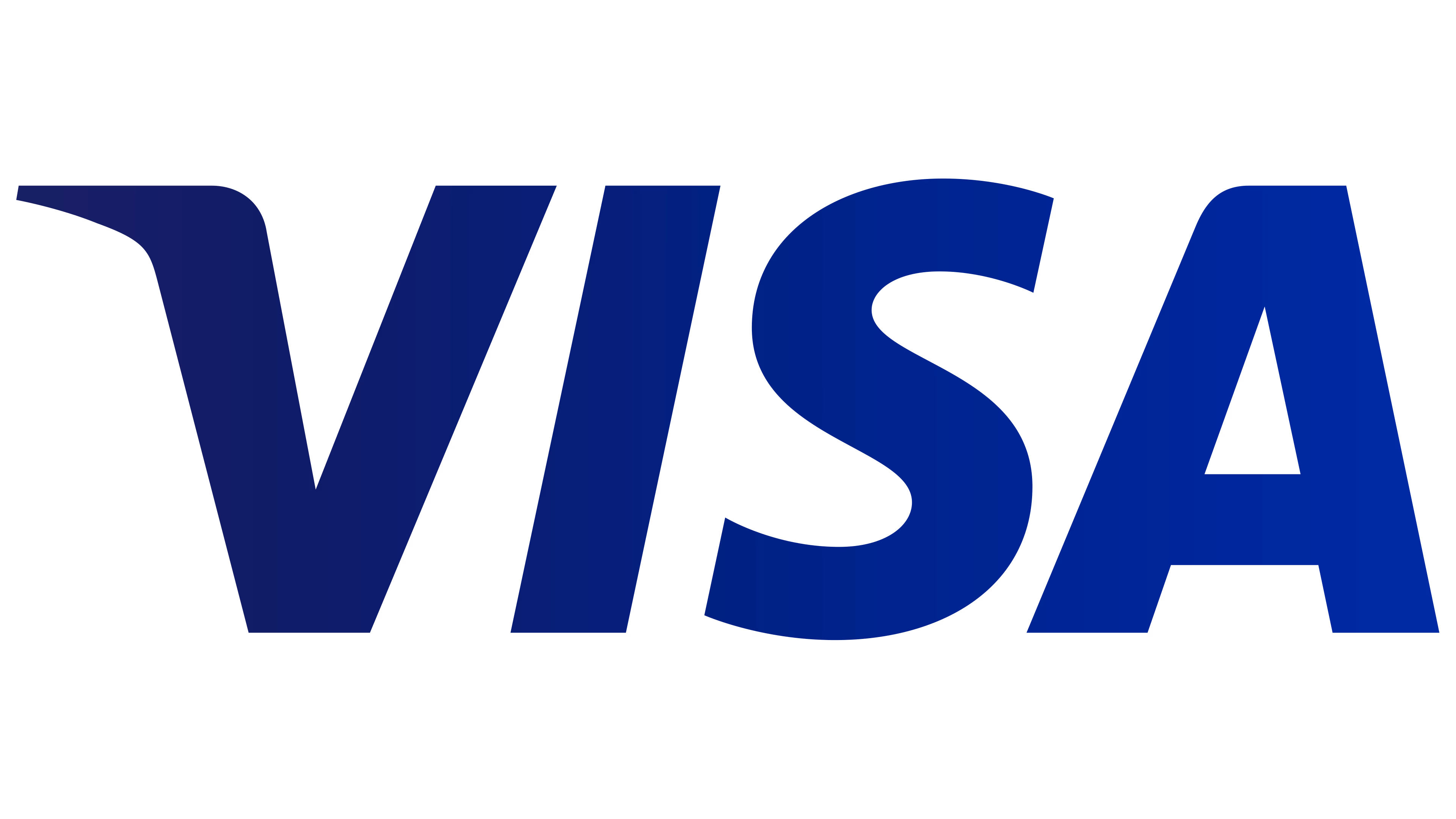 Visa logo.