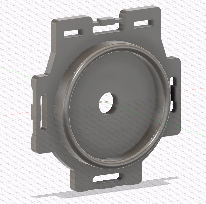 Pump lid design with clips