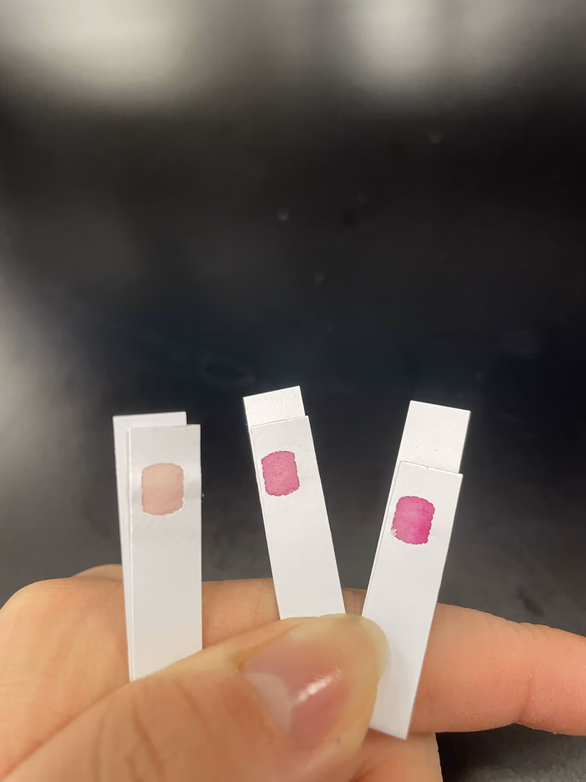 Copper test strips