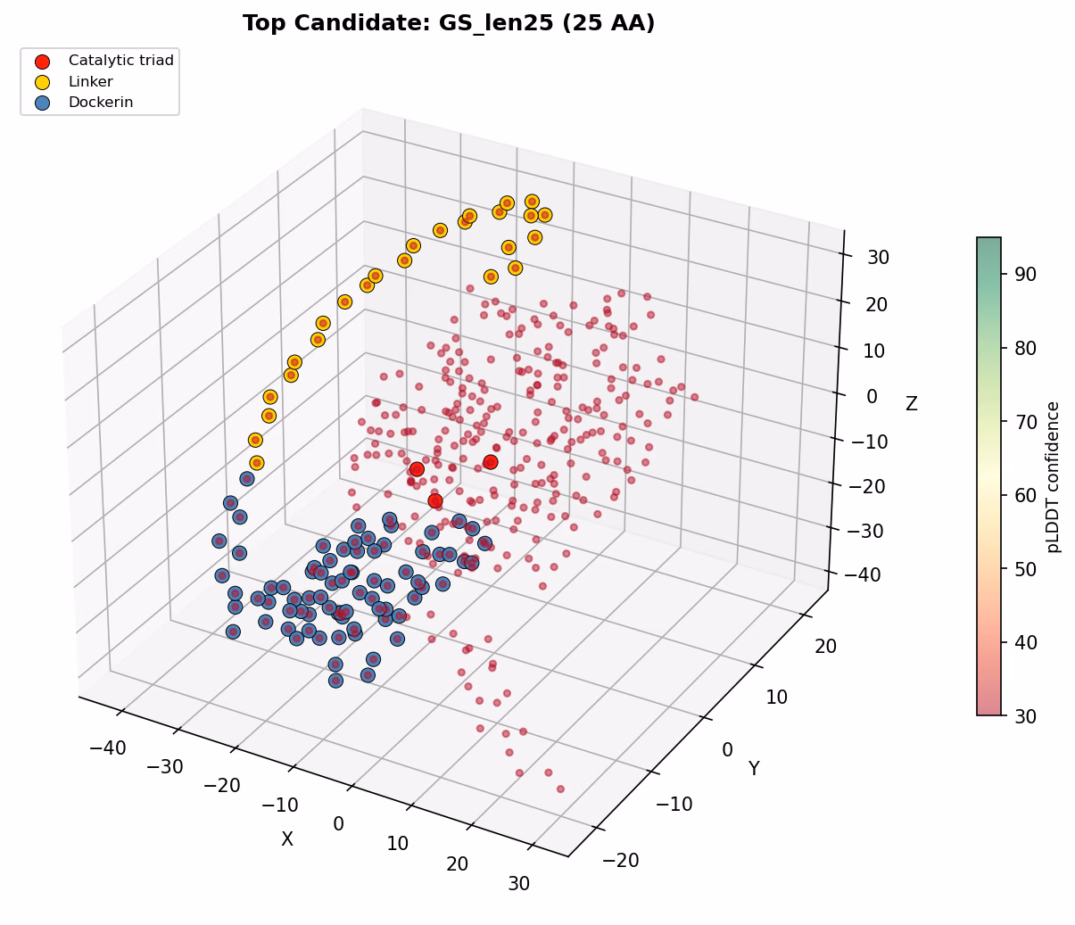 Top candidate structure